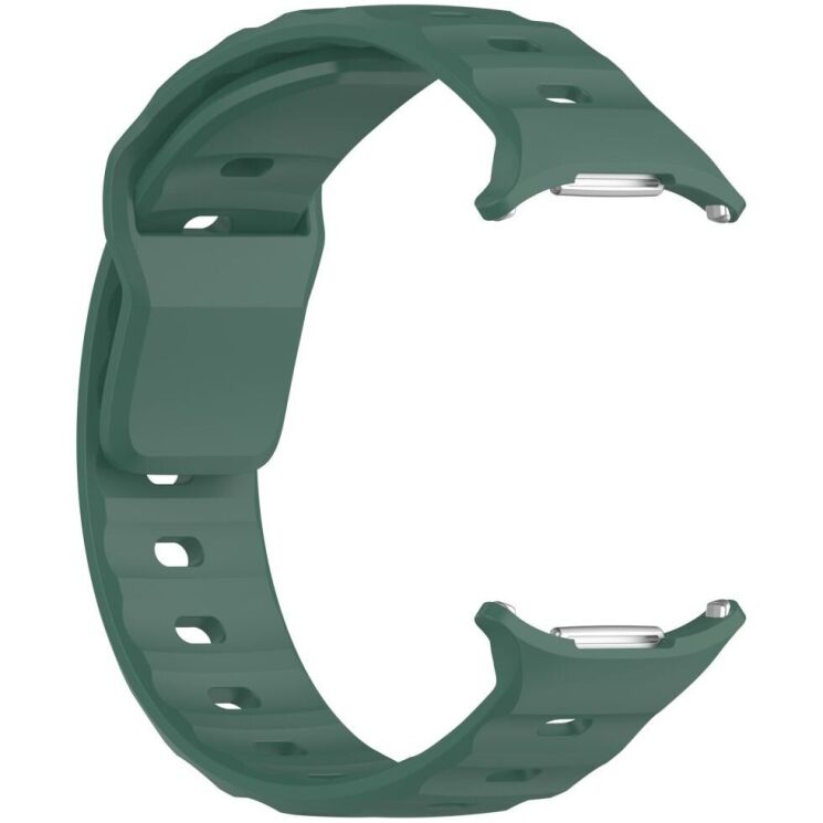 Ремінець Deexe Sport Series для Samsung Galaxy Watch Ultra (47mm) - Dark Green: фото 3 з 6
