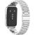 Ремешок Deexe Stainless Steel для Huawei Band 11 Pro / Band 11 - Silver: фото 1 из 10
