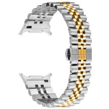 Ремешок Deexe Stainless Steel QuickFit для Samsung Galaxy Watch Ultra (2025) - Gold: фото 1 из 7