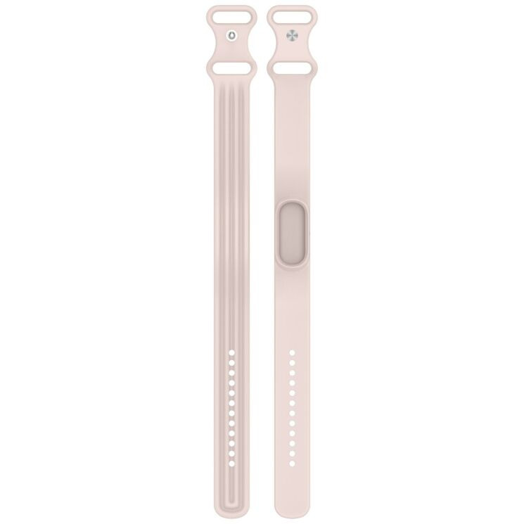 Ремінець для годинника Reframe Texture Wave для Google Fitbit Air - Light Pink: фото 5 з 9