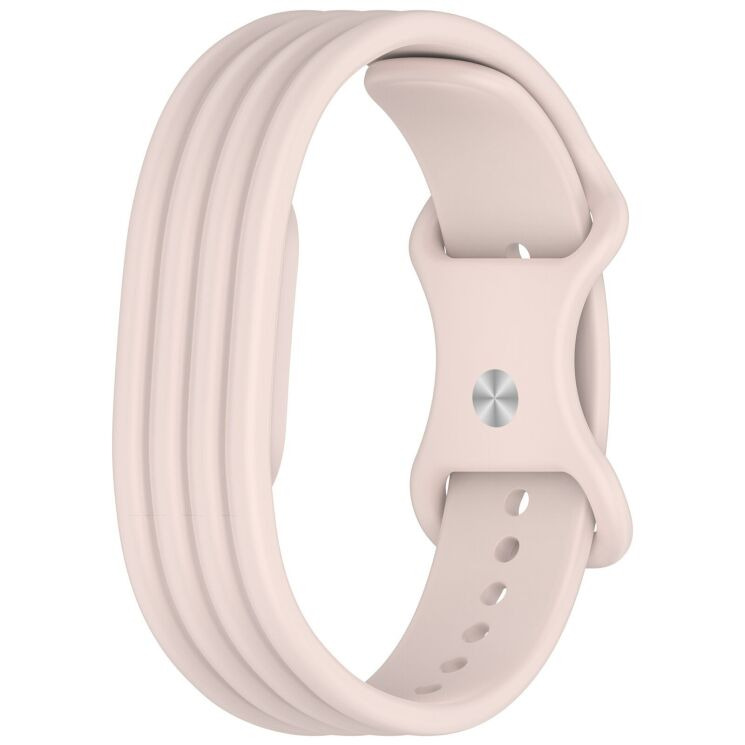 Ремінець для годинника Reframe Texture Wave для Google Fitbit Air - Light Pink: фото 1 з 9