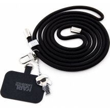 Ремешок для смартфона Karl Lagerfeld Universal CBDY Cord (KLUCNMSCKIK) - Black: фото 1 из 4