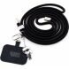 Ремешок для смартфона Karl Lagerfeld Universal CBDY Cord (KLUCNMSCKIK) - Black (983038B). Фото 1 из 4