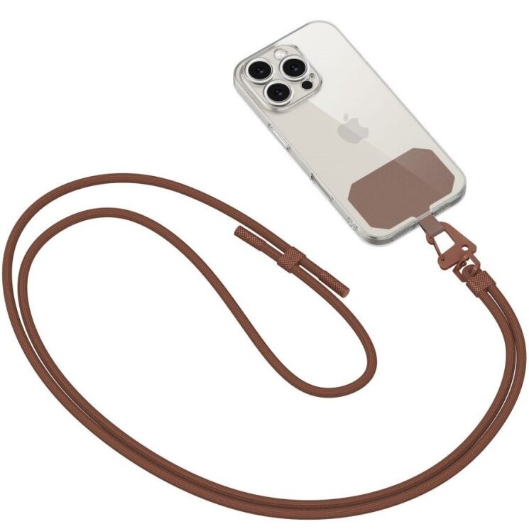 Ремінець для смартфона Tech-Protect C5S ROPE - Chocolate Brown: фото 2 з 3