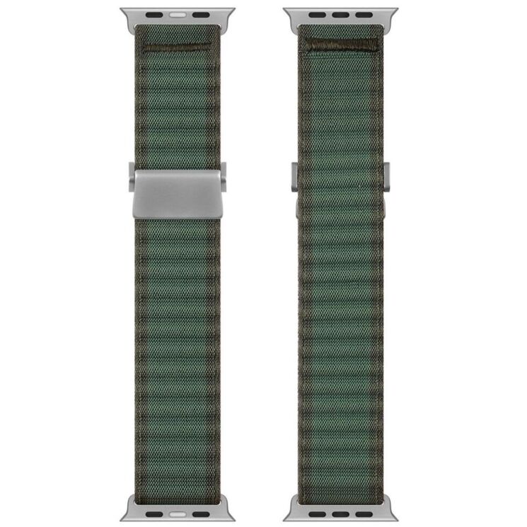 Ремінець DUX DUCIS YC Series для Apple Watch 42 / 44 / SE 44 / 45 / Ultra / Ultra 2 (49mm) - Green: фото 2 з 9