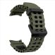 Ремінець KALEBOL Ocean Strap для Samsung Galaxy Watch 4 / 4 Classic / 5 / 5 Pro / 6 / 6 Classic / 7 / FE - Army Green / Black (358129GB). Фото 2 з 9