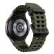 Ремінець KALEBOL Ocean Strap для Samsung Galaxy Watch 4 / 4 Classic / 5 / 5 Pro / 6 / 6 Classic / 7 / FE - Army Green / Black (358129GB). Фото 1 з 9