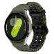 Ремінець KALEBOL Ocean Strap для Samsung Galaxy Watch 4 / 4 Classic / 5 / 5 Pro / 6 / 6 Classic / 7 / FE - Army Green / Black (358129GB). Фото 4 з 9