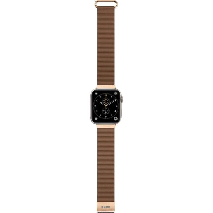 Ремешок LAUT NOVI LUXE для Apple Watch 42 (Series 10) / 41 / 40 / SE 40 / 38 (L_AWS_NL_BR) - Brown: фото 3 из 7