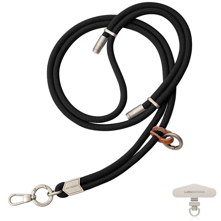 Ремінець Leeu Design Crossbody - Black: фото 1 з 5