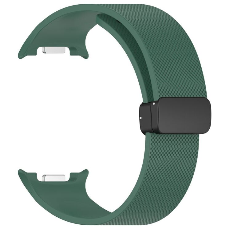 Ремінець Reframe Magnetic Loop для Samsung Galaxy Watch 8 (40/44mm) / 8 Classic - Dark Green: фото 3 з 7