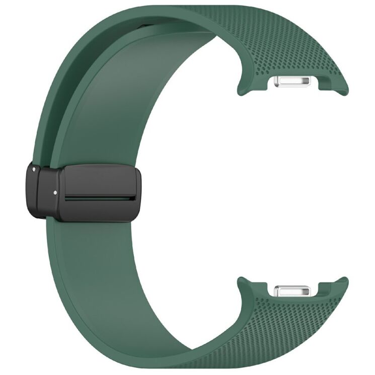 Ремінець Reframe Magnetic Loop для Samsung Galaxy Watch 8 (40/44mm) / 8 Classic - Dark Green: фото 4 з 7