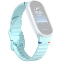 Ремешок Reframe Wavy Pattern для Xiaomi Mi Smart Band 8 / 9 / 10 - Baby Blue: фото 1 из 12