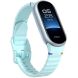 Ремешок Reframe Wavy Pattern для Xiaomi Mi Smart Band 8 / 9 / 10 - Baby Blue (326051TT). Фото 2 из 12