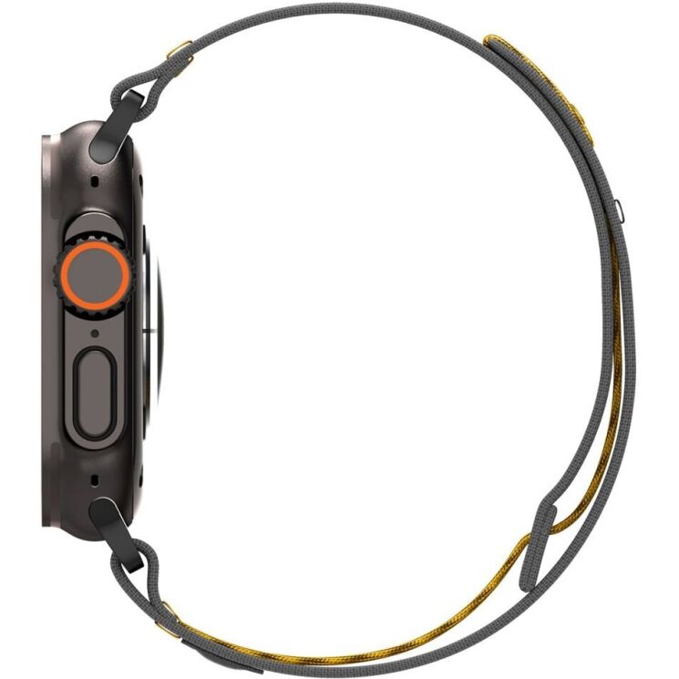 Ремінець Spigen (SGP) Athlex Air для Apple Watch 46 / 45 / 44 / SE 44 / Ultra / Ultra 2 (AMP09033) - Active Black: фото 9 з 17