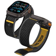 Ремінець Spigen (SGP) Athlex Air для Apple Watch 46 / 45 / 44 / SE 44 / Ultra / Ultra 2 (AMP09033) - Active Black: фото 1 з 17