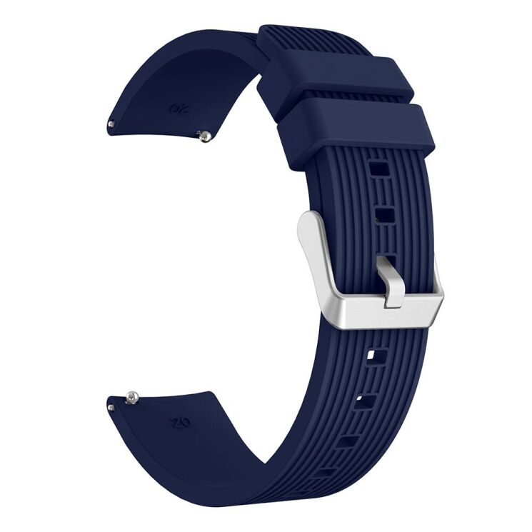 Ремешок UniCase Soft Line для Samsung Galaxy Watch 3 (41mm) - Midnight Blue: фото 2 из 4
