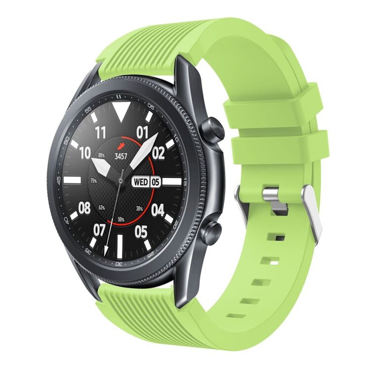 Ремешок UniCase Soft Line для Samsung Galaxy Watch 3 (45mm) - Green: фото 4 из 4
