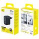 Сетевое зарядное устройство Baseus EnerFill FE22 100W (2Type-C + USB) E0123800 - Black (995698B). Фото 2 из 31