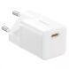 Мережевий зарядний пристрій Baseus GaN 1C 25W + кабель Type-C to Type-C (100W, 1m) P10110909213-01 - White (346188W). Фото 3 з 3