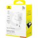 Сетевое зарядное устройство Baseus Palm C+U (30W) P1011160A213-00 - White (960175W). Фото 6 из 17