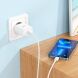 Сетевое зарядное устройство Hoco C104A (20W) + кабель Type-C to Lightning - White (960129W). Фото 8 из 9