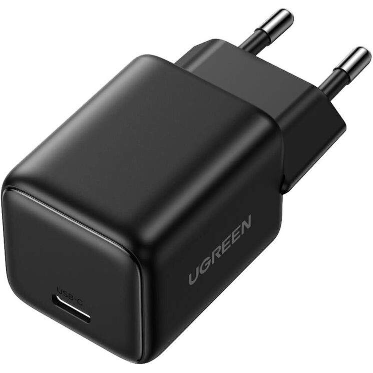 Сетевое зарядное устройство UGREEN X512 GaN 20W (Type-C) 55553 - Black: фото 4 из 8
