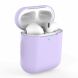 Силиконовый чехол Deexe Silicone Case для Apple AirPods 1 / 2 - Lavender (247301L). Фото 1 из 7
