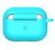 Силіконовий чохол Deexe Silicone Case для Apple AirPods Pro - Blue (263201L). Фото 3 з 6