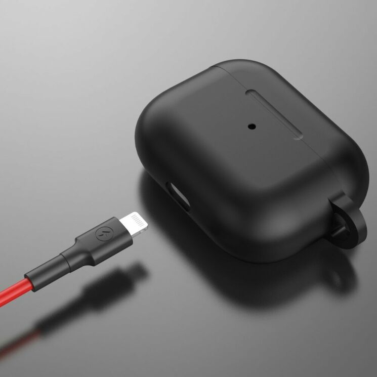 Силіконовий чохол Deexe Silicone Case для Apple AirPods Pro - Blue: фото 6 з 6