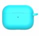 Силіконовий чохол Deexe Silicone Case для Apple AirPods Pro - Blue (263201L). Фото 2 з 6