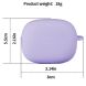 Силиконовый чехол Deexe Silicone Case (FH) для Xiaomi Redmi Buds 6 Pro - Sky Blue (373902SL). Фото 8 из 8