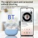 Силиконовый чехол Deexe Silicone Case (FH) для Xiaomi Redmi Buds 6 Pro - Sky Blue (373902SL). Фото 2 из 8
