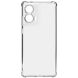 Силиконовый (TPU) чехол ArmorStandart Air Force для Motorola Moto G85 - Clear (357038T). Фото 1 из 6