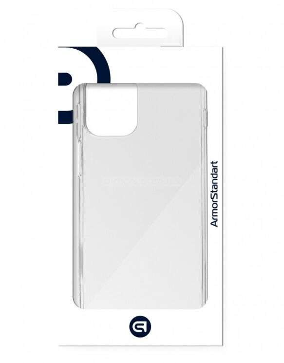 Силіконовий (TPU) чохол ArmorStandart Air Series для Motorola Moto G100 - Transparent: фото 2 з 3