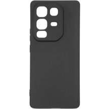 Силиконовый (TPU) чехол ArmorStandart Matte Slim Fit для Infinix Note 50 Pro - Black: фото 1 из 5