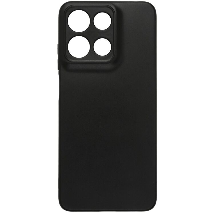 Силиконовый (TPU) чехол ArmorStandart Matte Slim Fit для Motorola Moto G15 - Black: фото 1 из 5