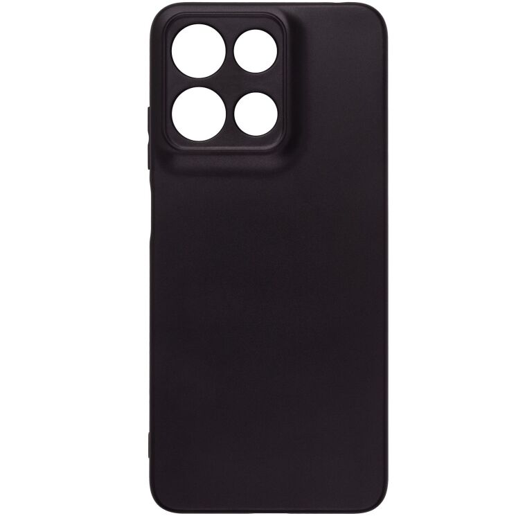 Силиконовый (TPU) чехол ArmorStandart Matte Slim Fit для Motorola Moto G15 Power - Black: фото 1 из 5