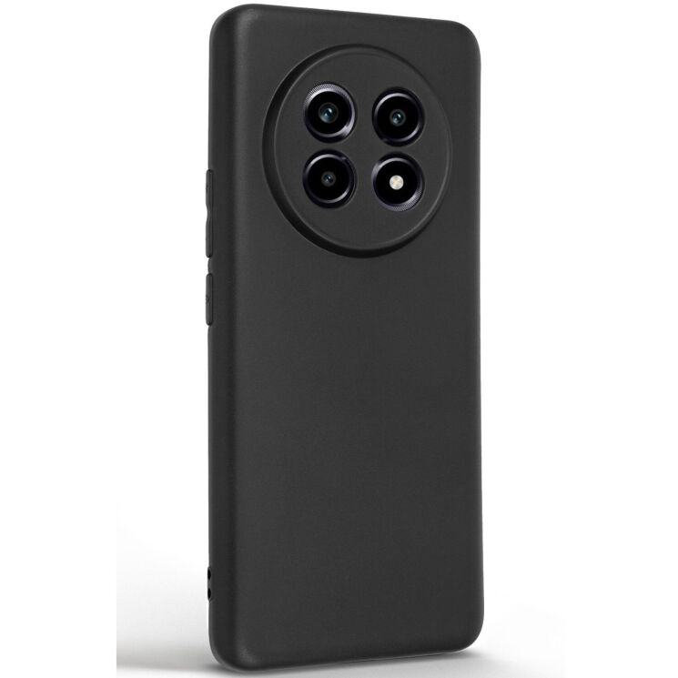 Силиконовый (TPU) чехол ArmorStandart Matte Slim Fit для Realme 13 Pro / 13 Pro Plus - Black: фото 2 из 5