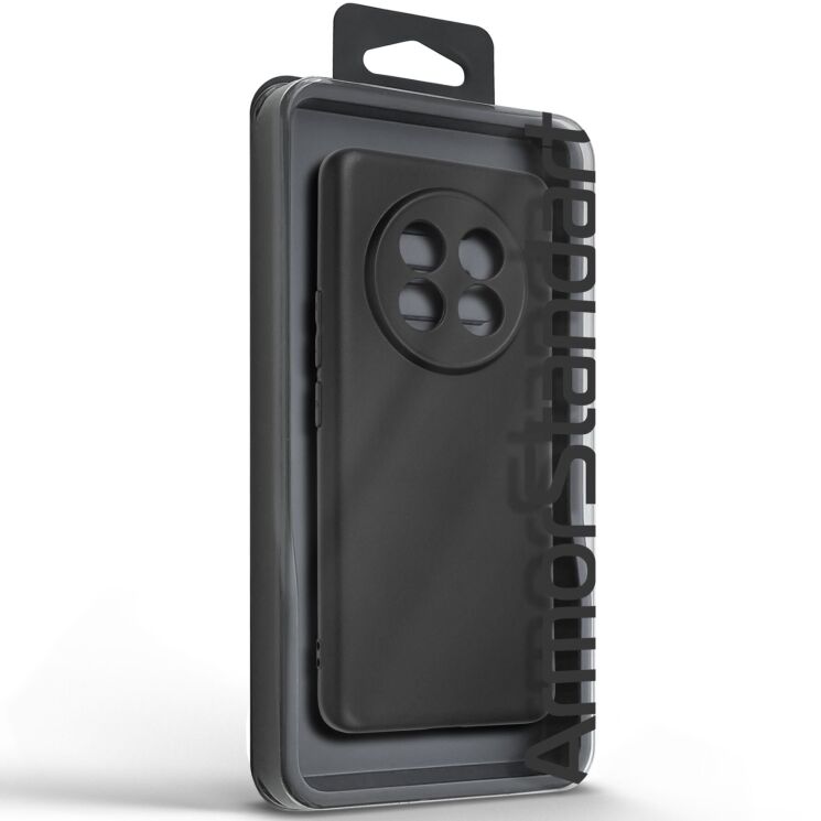 Силиконовый (TPU) чехол ArmorStandart Matte Slim Fit для Realme 13 Pro / 13 Pro Plus - Black: фото 3 из 5