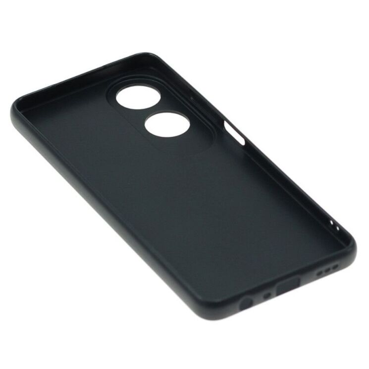 Силиконовый (TPU) чехол Deexe Matte Case для OPPO A60 - Black: фото 4 из 4