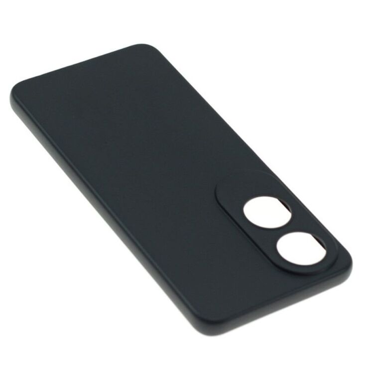 Силиконовый (TPU) чехол Deexe Matte Case для OPPO A60 - Black: фото 3 из 4