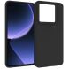 Силиконовый (TPU) чехол Deexe Matte Case для Xiaomi 14T Pro - Black (365605B). Фото 1 из 5