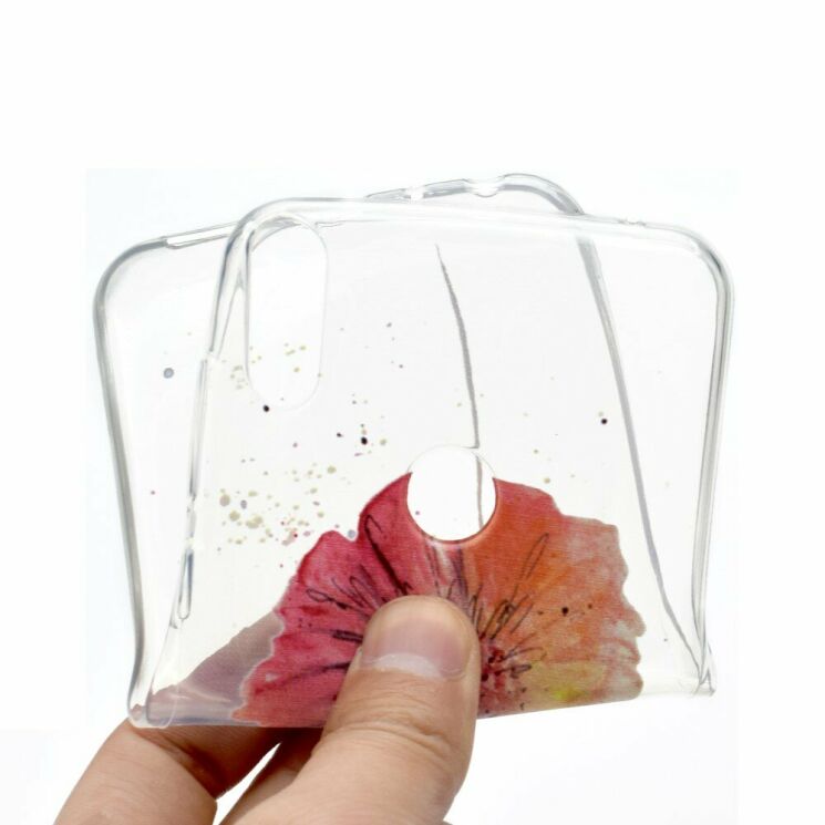 Силиконовый (TPU) чехол Deexe Pretty Glossy для ASUS Zenfone 5 (ZE620KL) - Flower: фото 5 из 6