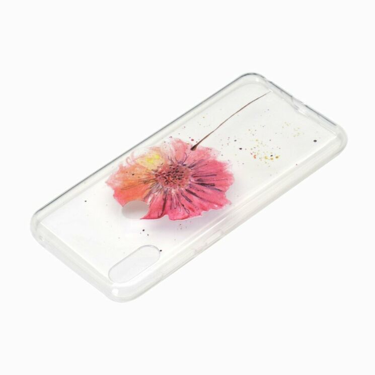 Силиконовый (TPU) чехол Deexe Pretty Glossy для ASUS Zenfone 5 (ZE620KL) - Flower: фото 4 из 6