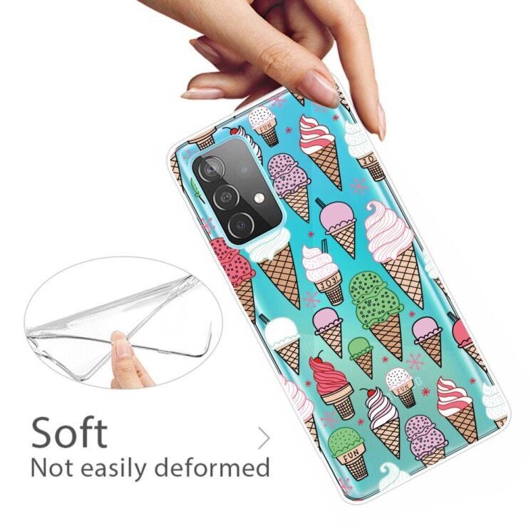 Силиконовый (TPU) чехол Deexe Pretty Glossy для Samsung Galaxy A32 (А325) - Beautiful Girl: фото 3 из 4