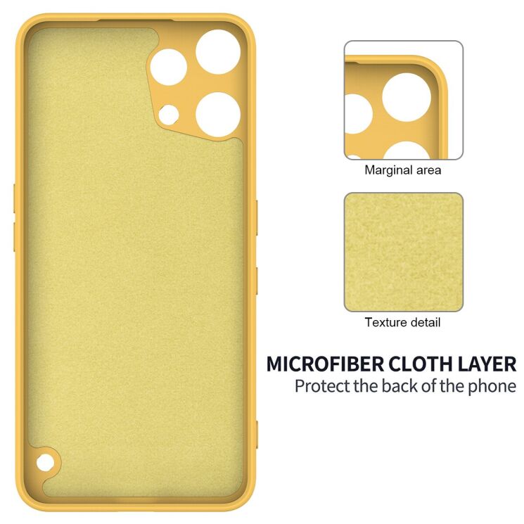 Силиконовый (TPU) чехол Deexe Silicone Case для Nothing Phone (3a) Lite - Black: фото 7 из 9