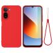 Силиконовый (TPU) чехол Deexe Silicone Case для Xiaomi Redmi A7 Pro - Red (409704R). Фото 1 из 9