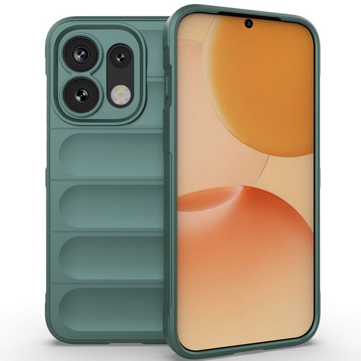 Силиконовый (TPU) чехол Deexe Terra Case для OPPO Reno 16 / 16 Pro - Green: фото 1 из 8