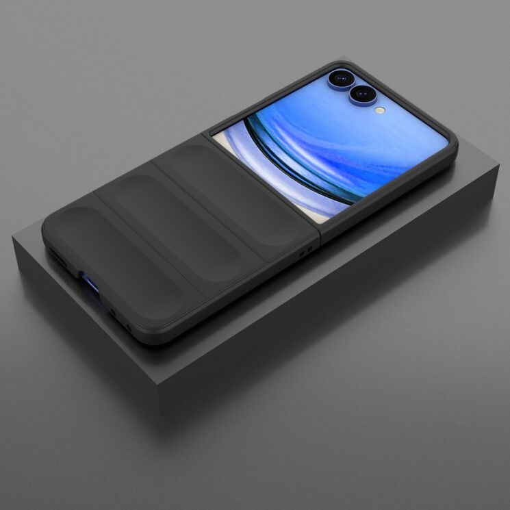 Силиконовый (TPU) чехол Deexe Terra Case для Samsung Galaxy Flip 8 - Black (423515B) Силиконовый (TPU) чехол Deexe Terra Case для Samsung Galaxy Flip 8 - Black: фото 8 из 9